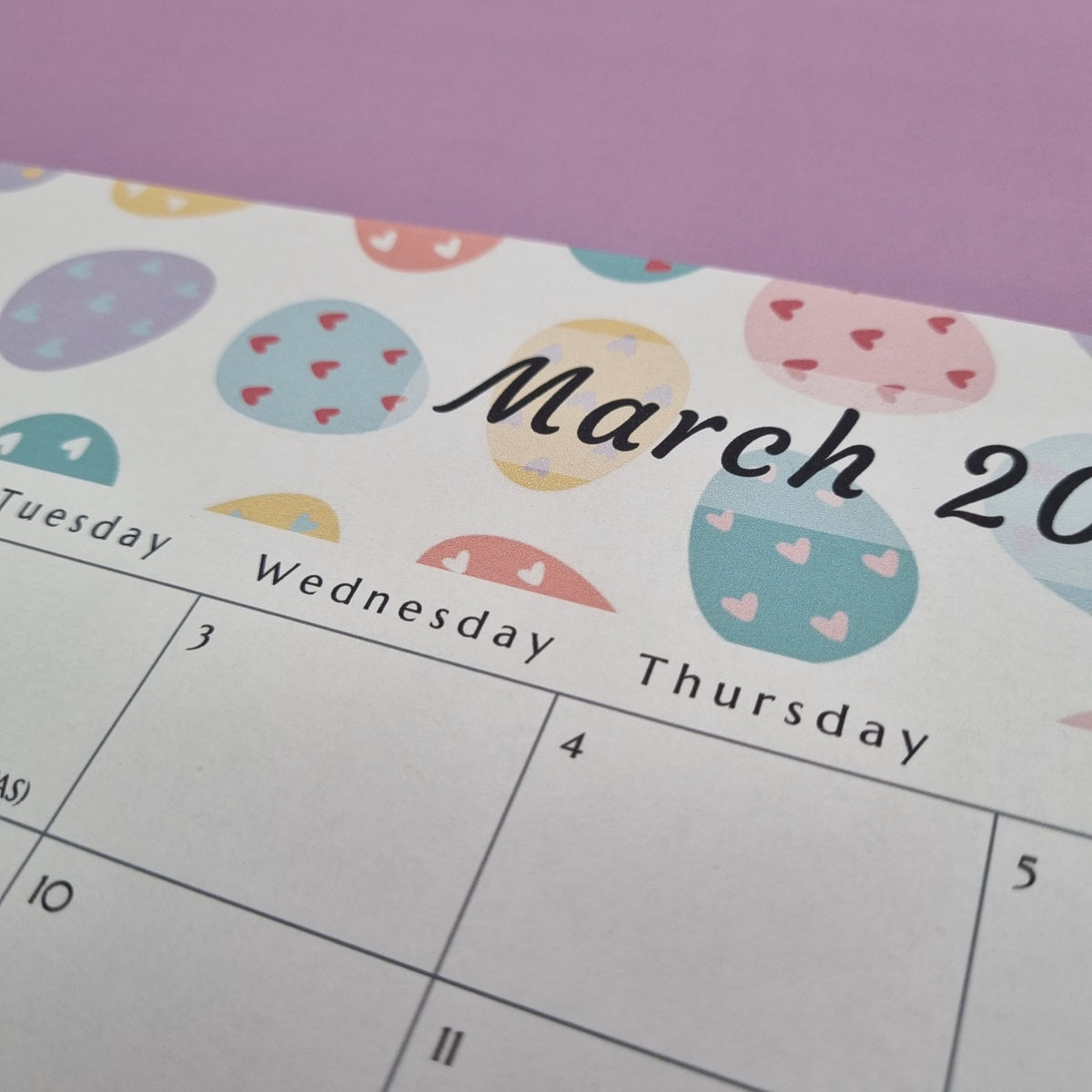 2027 Monthly A4 seasonal calendar with fridge magnets