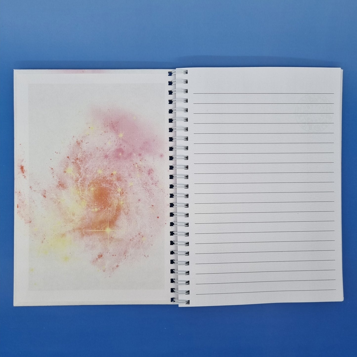 Zodiac fire Leo A5 spiral journal notebook